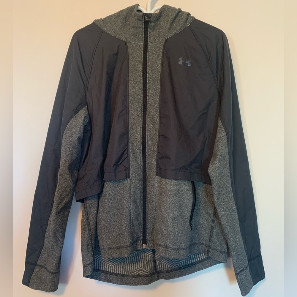 Grey Under Armour Cool Gear Fitted Jacket